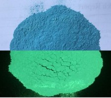 GLOW in the DARK SPECIAL ROYAL AQUA -GREEN POWDER PIGMENT