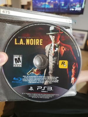 L.A. Noire (Sony PlayStation 3, 2011)game only La Noire