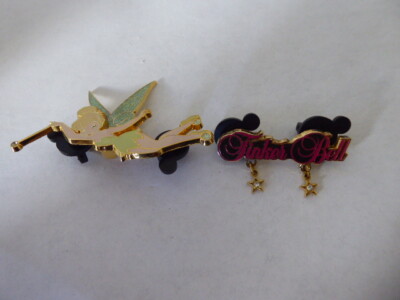 Disney Tauschen Pins 24187 Dlrp - Tinker Bell 2 Pin Set (Anhänger/Sparkle)