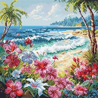 Letistitch Kreuzstich Set - Paradise