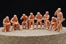 1/72 World War Ii Dining and Eating Scene Soldier Military 3D Printing Model