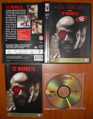 12 Twelve Monkeys (Doce Monos) [DVD] Versión Holandesa ¡¡AUDIO EN CASTELLANO!!