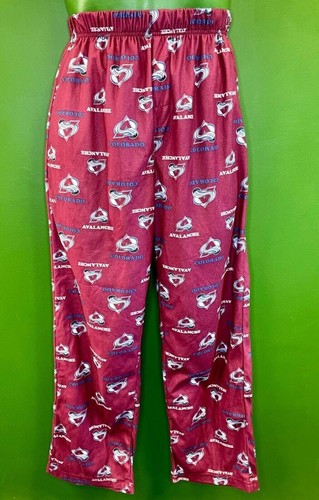 NHL Colorado Avalanche Microfibre Pyjama Trousers Youth Large 14-16 - Picture 1 of 3