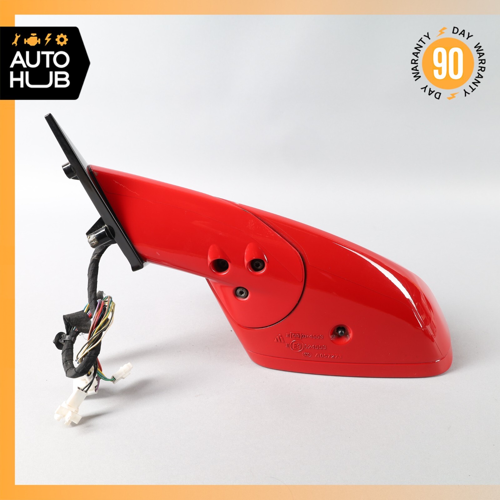 11-16 Ferrari FF F151 Left Driver Side Rear View Door Mirror Red OEM 40k