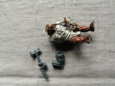 GW Lord of the Rings Tabletop - Mordor Troll Tin w/ Spare Arm for Conversion (Pewter)