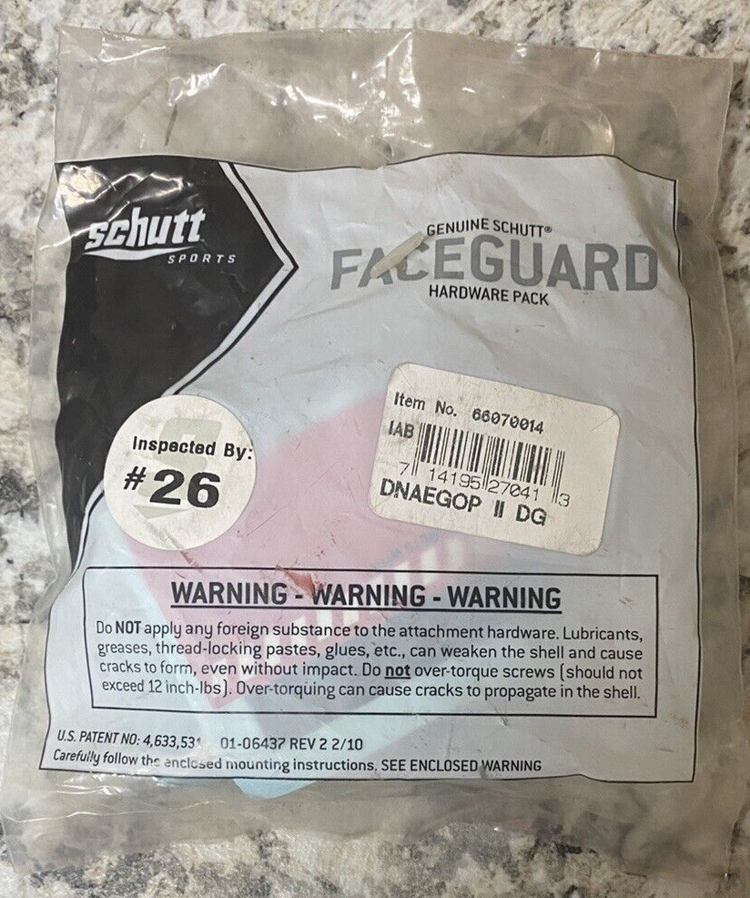 Schutt Face Mask Accessories eBay