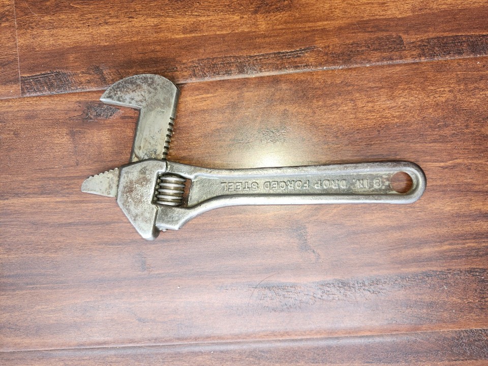 Unusual Vintage Pipe Wrench multi tool