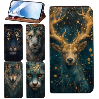 PU Leather Phone Cover Case For OPPO A9 2020/A74 5G/A93 5G/A57/A77/Find