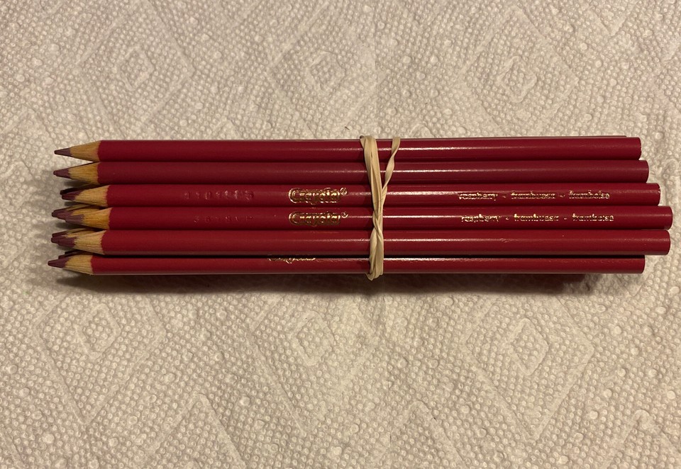 (20) Crayola Colored Pencils (raspberry) BULK | eBay