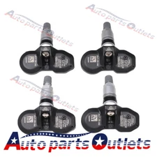 433MHz SET of 4 TPMS Tire Pressure Sensor For Volkswagen Touareg Audi A8 Quattro