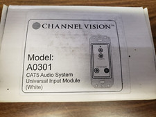 Channel Vision A0301 CAT5 AUDIO SYSTEM UNIVERSAL INPUT MODULE