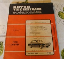 Revue technique Ford CORTINA