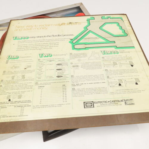 Eutectic Castolin RotoTec IA Bond Coat Applikator Schaft Reparatur Set - Bild 12 von 13