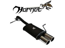 Ford Fiesta MK7 1.6i Zetec S  | Hornet Sports Exhaust Rear Tailbox Twin 3" Tips