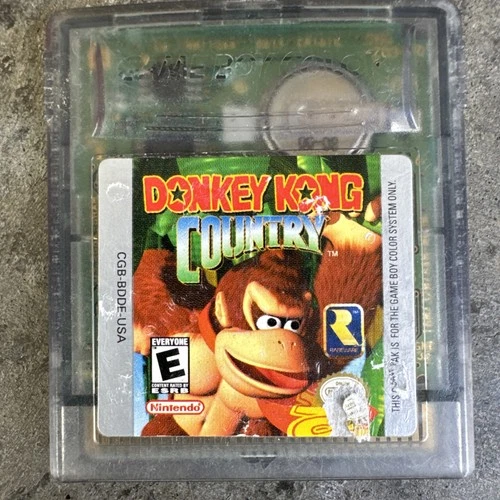 Donkey Kong Country (GameBoy Color GBC) Authentic Cartridge Tested