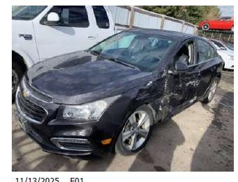 Used Fuse Box Engine fits: 2015 Chevrolet Cruze 1.4L AT keyless entry w/o extend