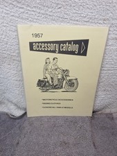 1957 Harley Accessory Catalog Reprint Panhead K-Model Hummer Servicar Sportster