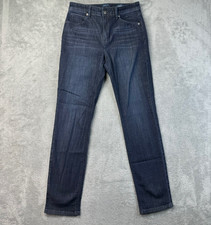 J. Jill Denim Jeans Women's 4 Blue High Rise Straight Leg Stretch City Casual