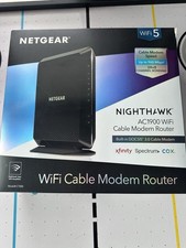 New NETGEAR Nighthawk AC1900 WIFI Cable Modem Router C7000 Never Used