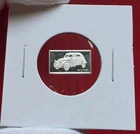 Vintage 1949 Citroen Car - 1.6 Gram .925 Sterling Silver Mini Bar Proof Ingot