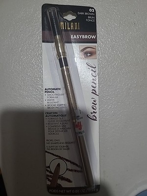 Milani Easybrow Automatic Pencil (02 Dark Brown | 0.01Oz/0.28g) NEW