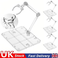 4Pcs Action Figure Display Base Stand Holder fits For Gundam Robot Model Toy