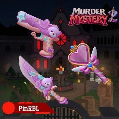 Murder Mystery 2 (MM2) - Heart Wand & Sweet Treat Set