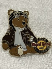 Hard Rock Cafe San Francisco Aviator Bear Pin 2008