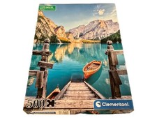 Clementoni Puzzle Lago di Braies 500 Teile Bergsee Dolomiten Italien