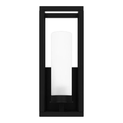 Quoizel NEV8405 Neville 13" Tall Outdoor Wall Sconce - Black - Picture 5 of 7