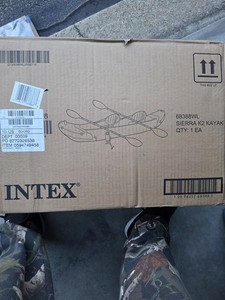 Intex Sierra K2 Kayak Inflatable Kayak Set Item No. 68388WL