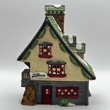 Retired 1990 Dept 56 North Pole Series Elf Bunkhouse Christmas Village 56014