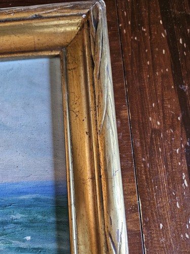 Vtg Signed Framed Original Oil On Board Adelle C. Phelps Painting 16"x12" Board - Picture 12 of 24
