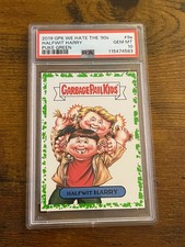 2019 Garbage Pail Kids We Hate 90s 9a Jim Carrey Dumb Dumber PUKE GREEN PSA 10