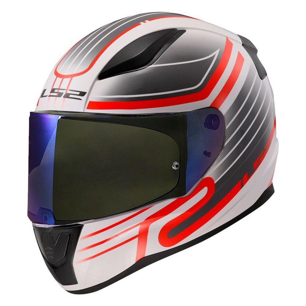 LS2 FF353 Rapid Full Face XXL (63-64cm) Motorbike Helmets &  Extra Iridium Visor