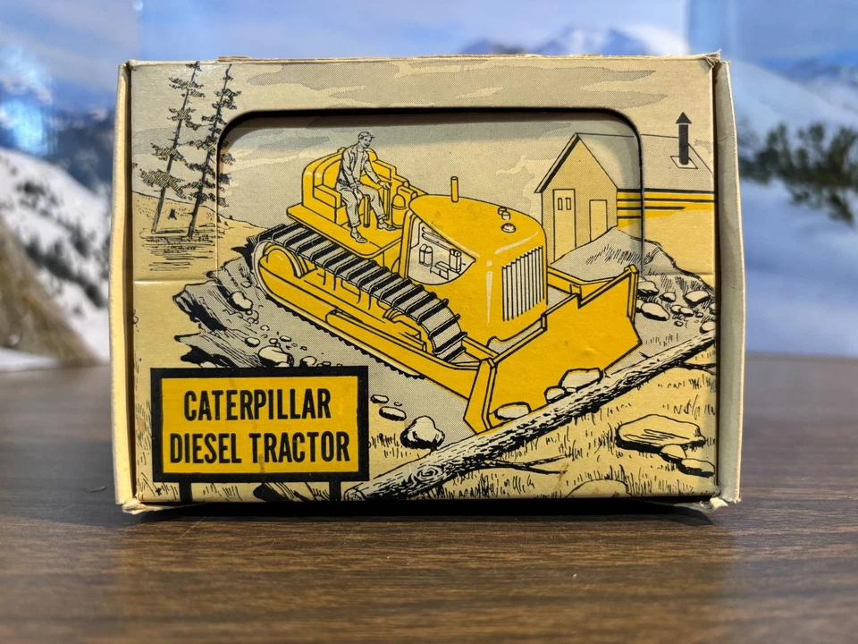 Bulldozer tipo oruga Tootsietoy 3910 nuevo stock antiguo - impecable Foto 2 de 4