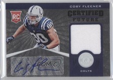 2012 Totally Certified Future Signature Materials /175 Coby Fleener #10 Auto 9bd