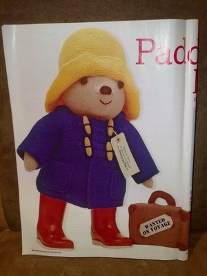 STRICKANLEITUNG Alan Dart PADDINGTON BEAR Schnittmuster - Original Magazin