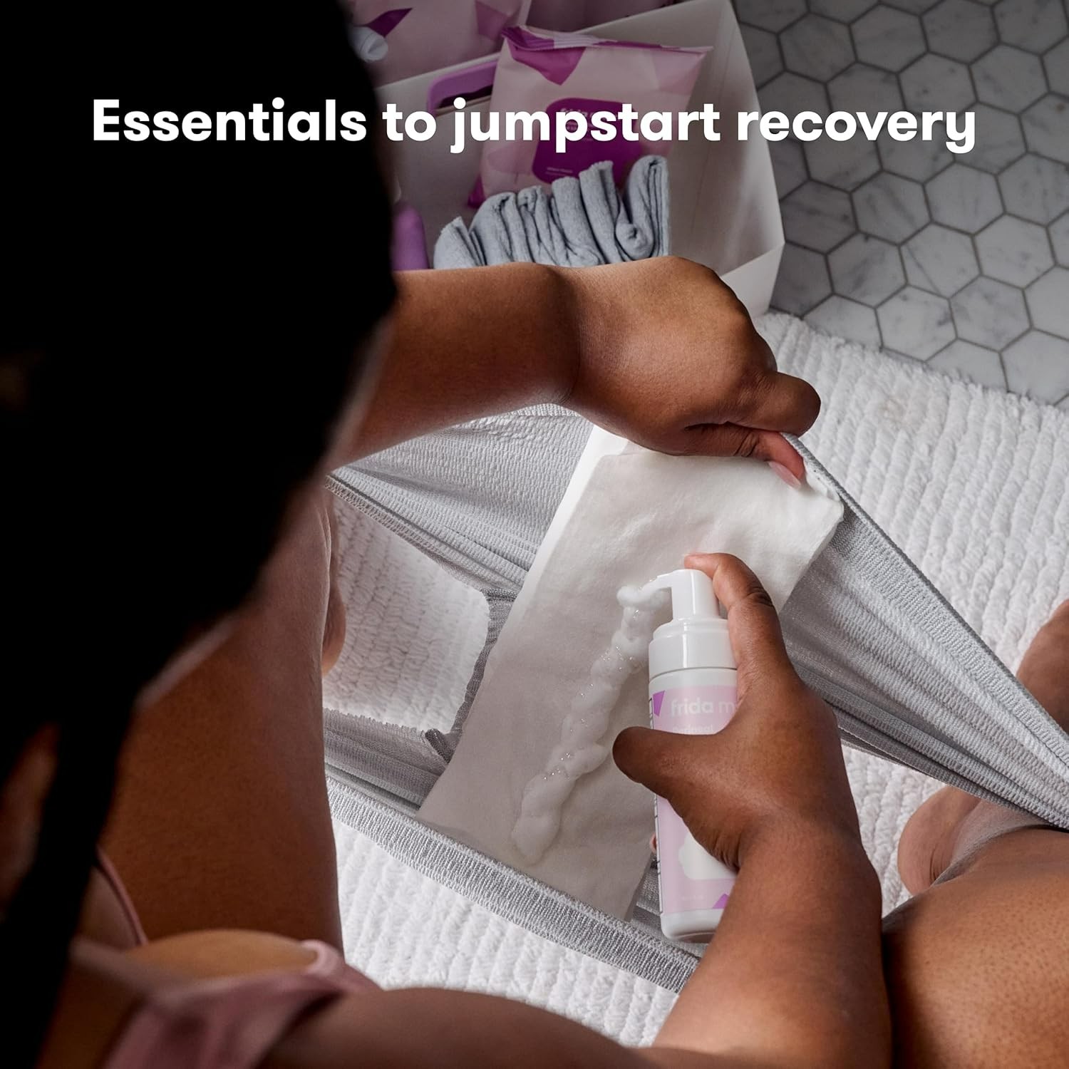 Essential Postpartum Kit - 11 Items for Safe Recovery & Healing for New Mom thumbnail 4
