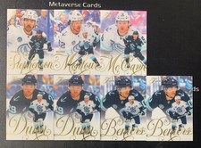 2025-26 Fleer Flair Hockey Chandler Stephenson Vince Dunn Matty Beniers Lot*7