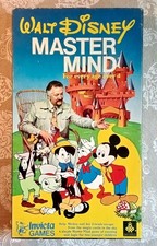 Walt Disney MASTER MIND. Gioco Da Tavolo. Semi-Intonso. Originale 1978 Invicta