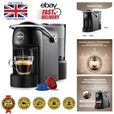 Jolie EVO Black Coffee Capsule Machine – Removable Cup Rest, Energy Efficient