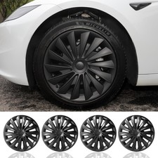 for Tesla Model 3 Highland 2023 2025 18 Inch Hubcaps 4PCS Full Rim Cover ABS