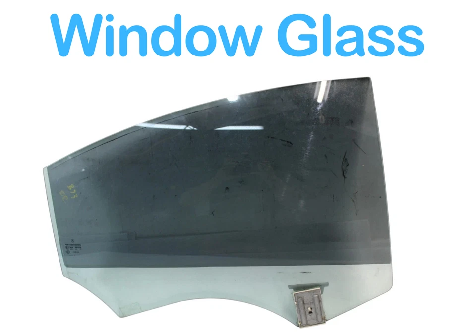 12-18 Mercedes CLS550 Puerta Trasera Derecha Pasajero Puerta Lateral Ventana Auto Vidrio OEM Foto 3 de 4