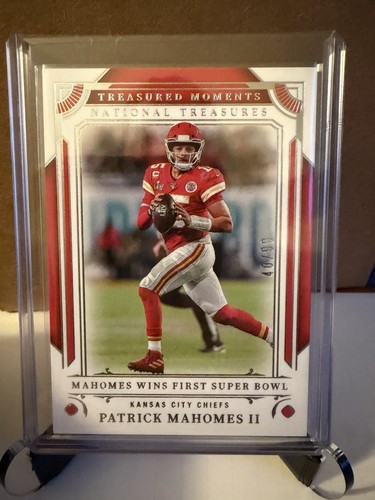 2025 Panini National Treasures - Treasured Moments Patrick Mahomes II TM-PMS /99