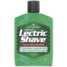 WILLAMS Electric Razor Pre-Shave, 7Fl Oz, Green Tea Complex Electric razor....
