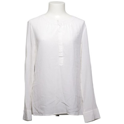 Banana Republic, Bluse, Größe: M, Weiß, Seide, Einfarbig, Damen #DnX