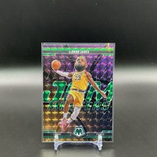 2024-25 Panini Mosaic - Jam Masters LeBron James #16 Green Mosaic Prizm