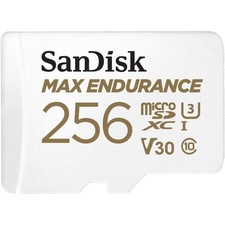 SanDisk - SDSQQVR-256G-AN6IA - SanDisk MAX ENDURANCE 256 GB microSD - 100 MB/s