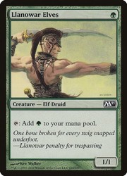 Llanowar Elves #184 Magic 2011 (M11)
